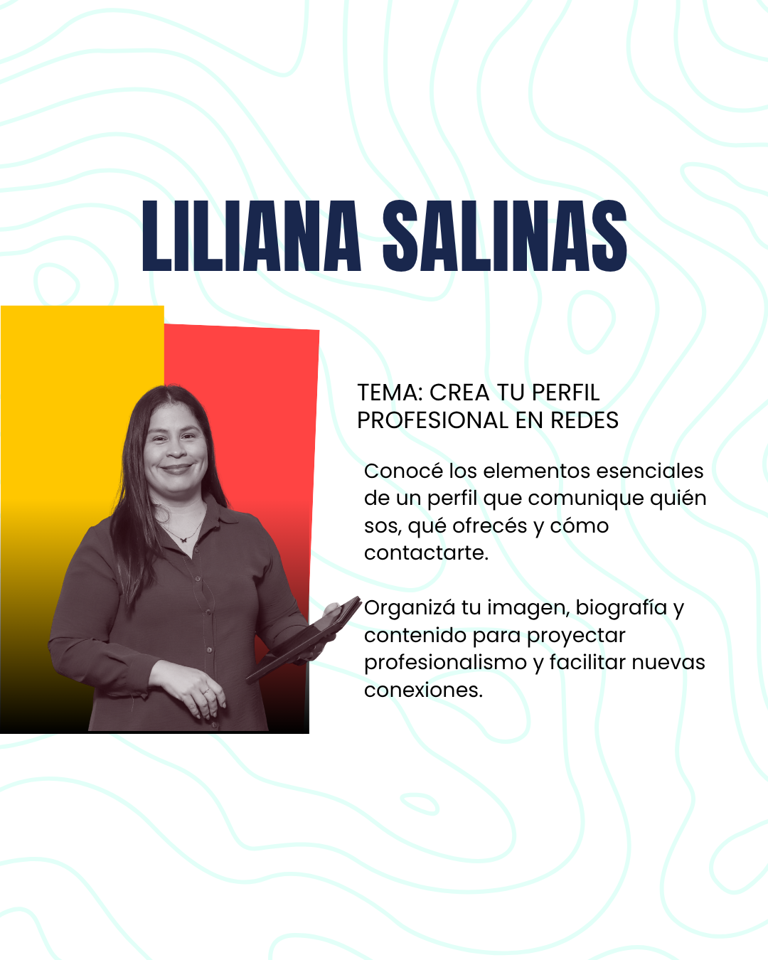 Flyer de Liliana Salinas
